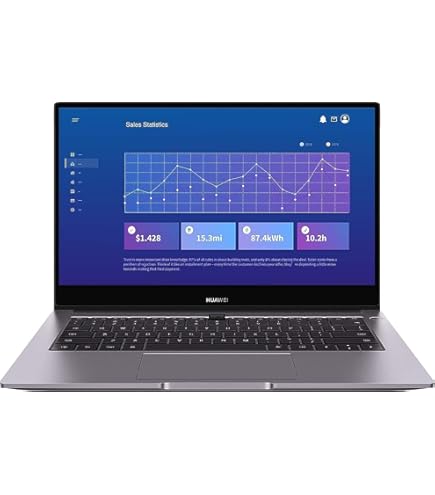 HUAWEI MateBook 13-Inch Laptop with 2K FullView Multi-touch Screen